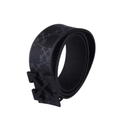 Off White Monogram Arrow Belt in Black