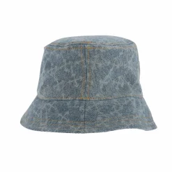 Off White Monogram Denim Bucket Hat in Light Blue