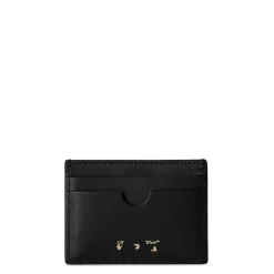 Off White Off Arrow Card C in Black