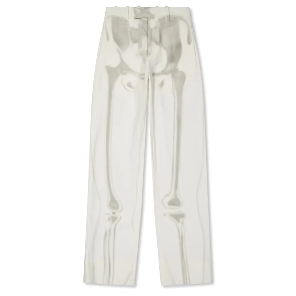 Off White Off Bdy Scan Dnm Pnt in White