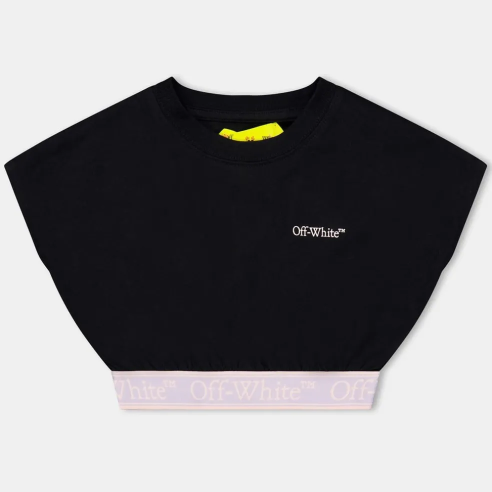 Off White Off Bl Tee in Black