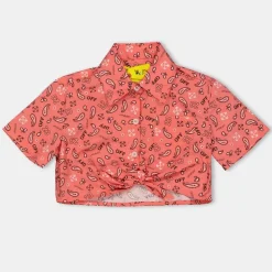 Off White Off Bow Shirt in Multi