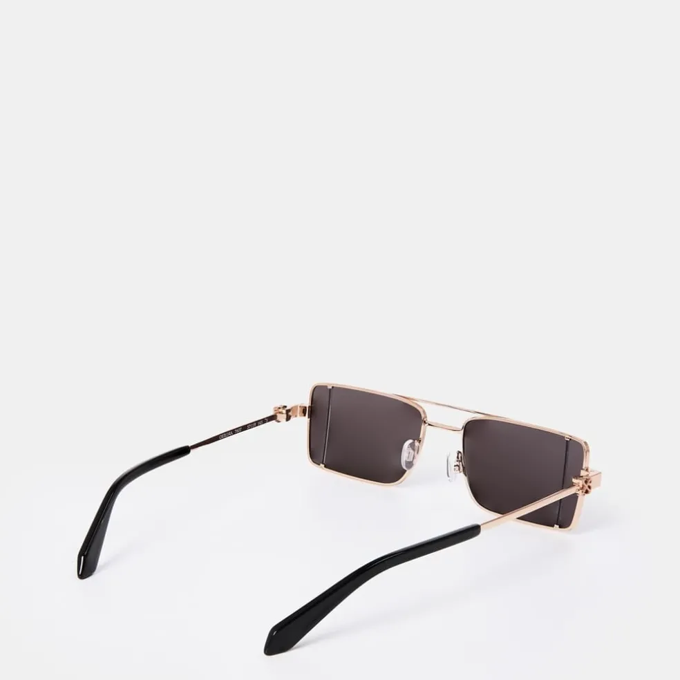Off White Off Cortez Sunglasses 53 in Gold