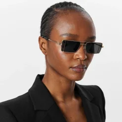 Off White Off Cortez Sunglasses 53 in Gold