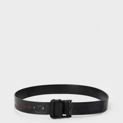 Off White Off Industial Belt in Black