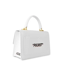 Off White Off Jtny 1.4 Tp Hndl in White