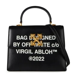 Off White Off Jtny 2.8 Tp Hndl in Black