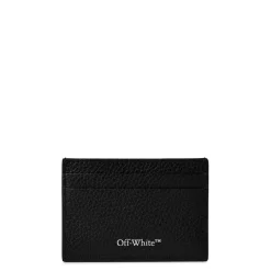 Off White Off Logo Cardholder in Black