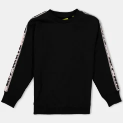 Off White Off Logo Crew in Black