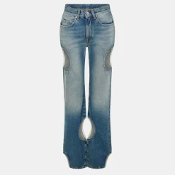 Off White Off Meteor Pant in Blue