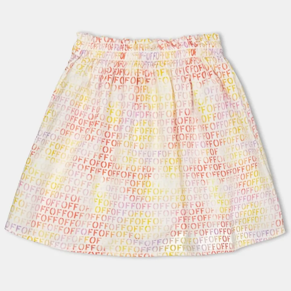 Off White Off Stamp Skirt in Multi