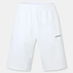 Off White Off Sweat Shorts in Multi