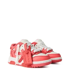 Off White Out Of Office Leather Trainers Juniors in White