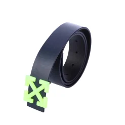 Off White Rev Arrow Fluo Belt in black blue