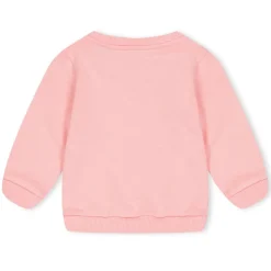 Off White Stamp Sweatshirt in Pink