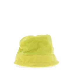 Off White Swimming Man Towel Bucket Hat in Yellow