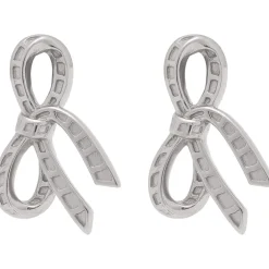 Olivia Burton Sterling Silver Earrings in Grey