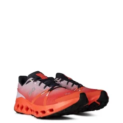 On Cloudsurfer Waterproof Trail Running Sneakers in Red