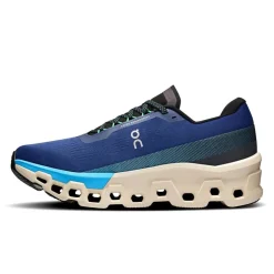 On Mens Cloudmonster 2 Running Shoes in Blue