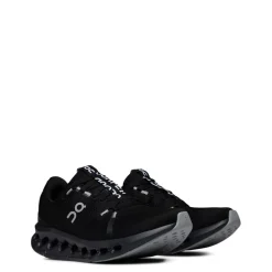 On Womens Running Cloudsurfer Running Trainers in Black