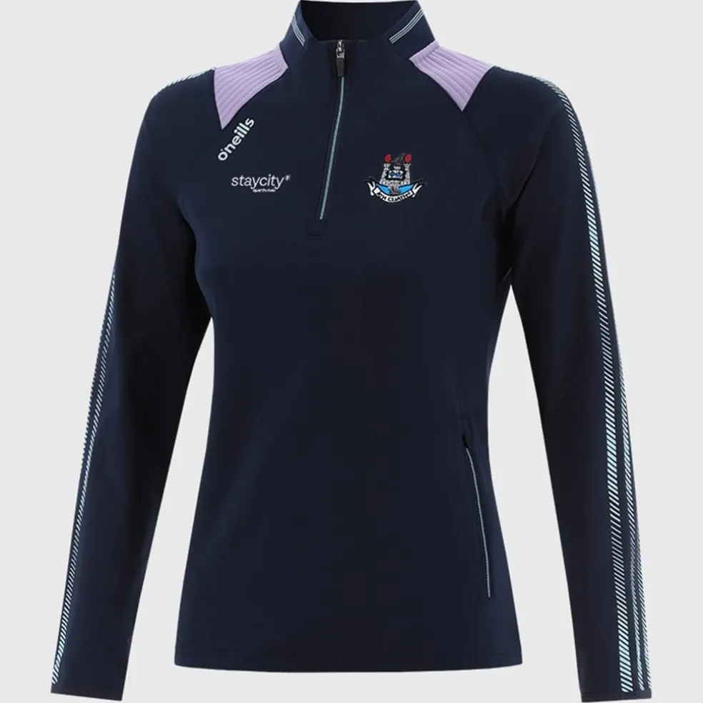 ONeills Dublin Dynamo Half Zip Top Ladies in Blue