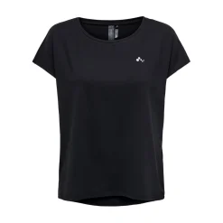 Only Play Life Ss Loose T in Black
