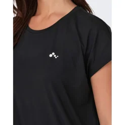 Only Play Life Ss Loose T in Black
