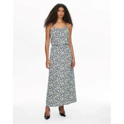 Only Printed Maxi Dress. in Blue