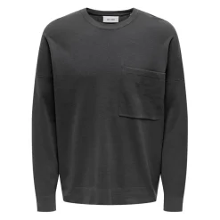 Only Pullover in Grey