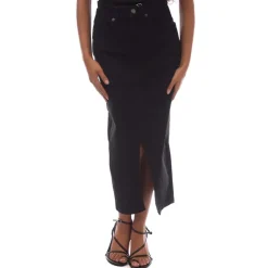 Only Siri Denim Skirt in Black