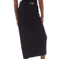 Only Siri Denim Skirt in Black