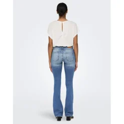 Only Wide Leg Regular Fit Jean in Blue