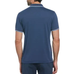 Original Penguin Short Sleeve Polo Shirt in Blue
