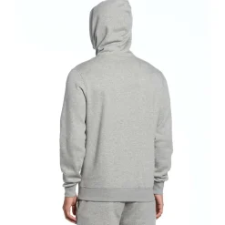 Original Penguin Sticker Pete Pullover Hoodie in Grey
