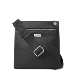 Osprey London London Miami Leather Crossbodyody Bag in Black