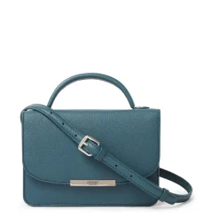 Osprey London London Molly Leather Top Handle Bag in Blue