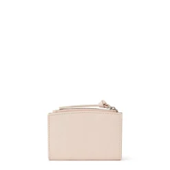 Osprey London London Molly Curved Bi Fold Leather Card Holder in Neutral