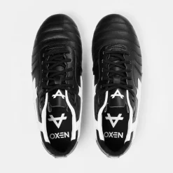Oxen Raptor Elite Juniors Artificial Ground Football Boots in Black