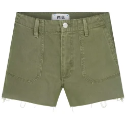 Paige Mayslie Utility Shorts in Green