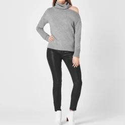 Paige Womens Hoxton Ankle Skinny Jeans in Black