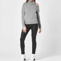 Paige Womens Hoxton Ankle Skinny Jeans in Black