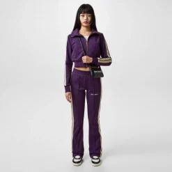Palm Angels Classic Logo Track Pants in Purple