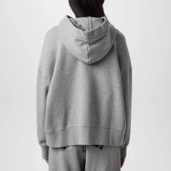 Palm Angels College Hoodie in Grey