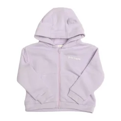 Palm Angels Infants Rainbow Zipped Hoodie in Lilac