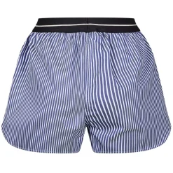 Palm Angels Stripe Casual Shorts in Blue