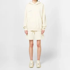 Pangaia Pang 365 Mid Sweat Shorts in Beige