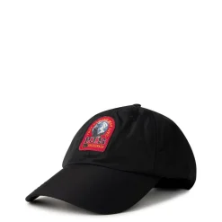 Parajumpers Para Logo Patch Junior Cap in Black