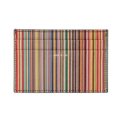 Paul Smith Logo Card Holder in Black
