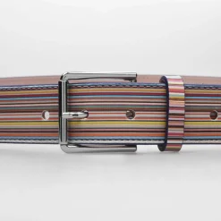 Paul Smith Stripe Belt in Multi