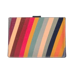 Paul Smith Swirl Stripe Card Holder in Multi
